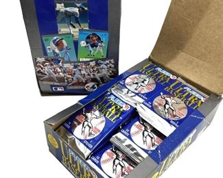 2pc. 1991 Fleer Ultra Baseball Card Box Sets