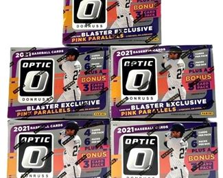 5pc. 2021 Panini Optic Donruss Exclusive Box Sets