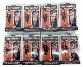 8pc 2021 Panini Chronicles Basketball Hanger Boxes