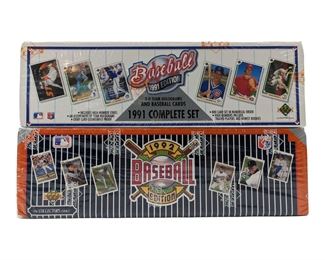 2pc Upper Deck 800 Card Baseball Card Boxes