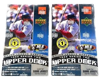 2pc. 1999 Upper Deck MLB Card Box Set