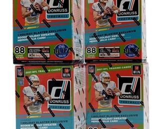 4pc. Donruss NFL Football Blaster Boxes