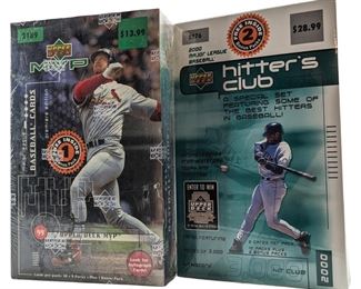 2pc. Upper Deck MVP/Hitter's Club Hobby Boxes