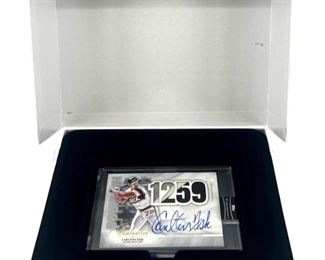 Topps Luminaries Autographed Carlton Fisk Card