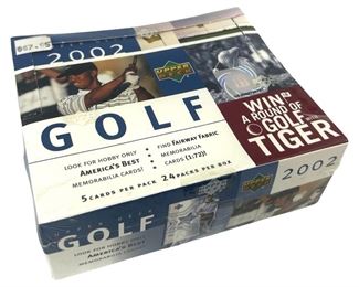 2002 Upper Deck Professional Golf Hobby Box
