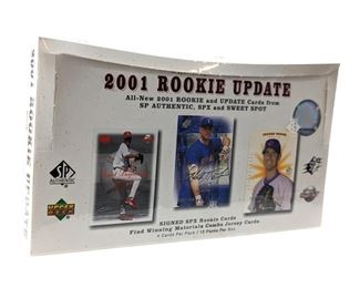2001 Rookie Update SP Baseball Hobby Box