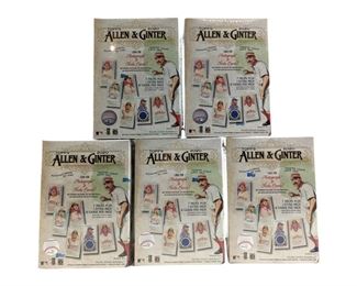 5pc. 2020 Topps Allen & Ginter Hobby Box Set