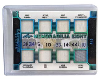2019 Leaf Ultimate Memorabilia Eight Sports Card