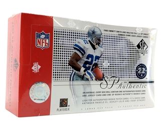 2002 Upper Deck SP Authentic Football Hobby Box