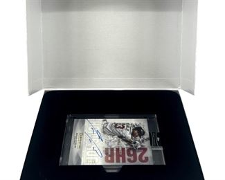 Topps Luminaries Autographed Ronald Acuna Jr. Card