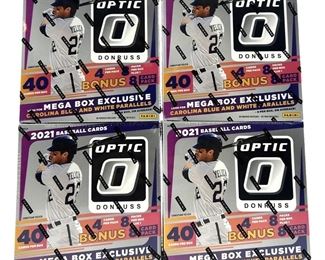 4pc. 2021 Panini Optic Donruss Exclusive Box Set