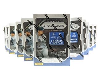 76pc. 2021 Panini Prixm Baseball Blaster Boxes