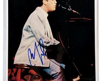 Authentic Signed Billy Joel Photograph