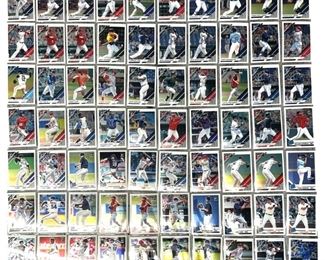 83pc. 2019 Donruss Optic Card Dealer Lot