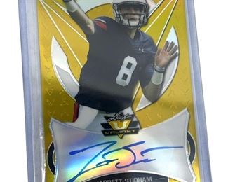 Leaf 2019 Valiant Autographed Jarrett Stidham Card