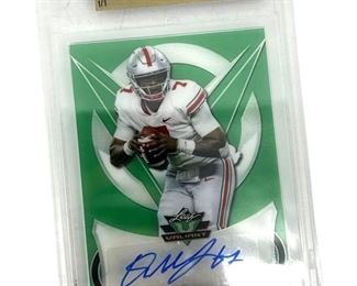 2019 Leaf Draft Autographed Dwayne Haskins Card