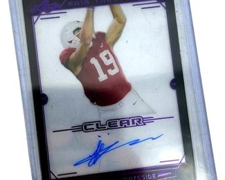 2019 Leaf Trinity Signed JJ Arega Whiteside Card