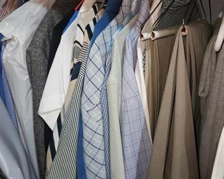 located down stairs. Clothes rack with cover is for sale also, several