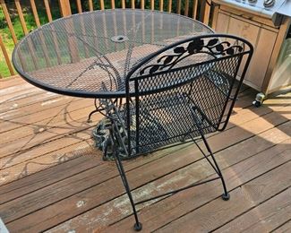 Upper lever outside deck.