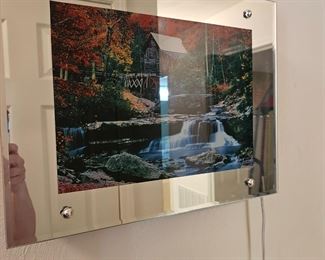 Mabry Mill plug in picture.  Hall way