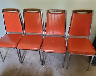 Super 70's chairs...a few need restoring