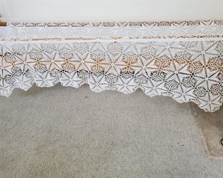 Handmade table clothe (Quilt rack not for sale)