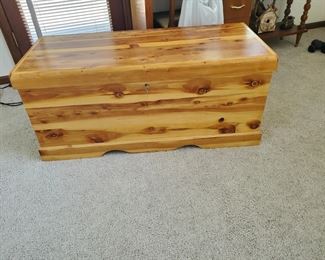 Pine chest...