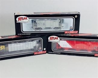 Atlas HO Trainman Model Train Cars #20-000-896, #20-002-813, & #11306