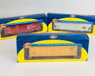 Athearn HO Ready-To-Roll Train Cars #91206, #7209, & #91354

