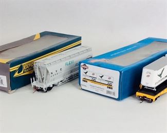 HO Model Train Cars: Athearn Roundhouse #7894 & Rapido Trains #4