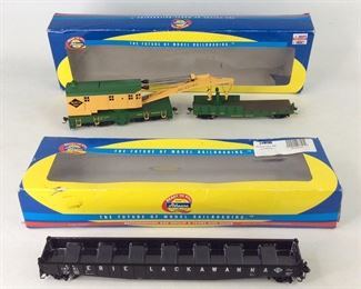 Athearn & Genesis HO Ready-to-Roll Train Cars #93605, #75383