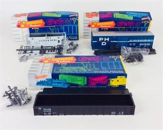 Roundhouse HO Train Cars #1963, #1448, & #7792