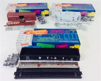 Roundhouse HO Train Cars #3269, #1634, & #7791