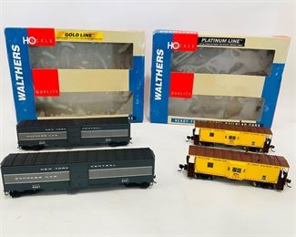 Walthers Platinum/Gold Line HO Ready-To-Run Train Cars #932-240453 & #932-24156