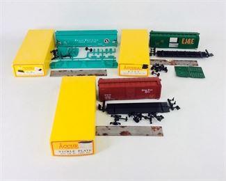  Accurail Ho Train Cars #3408, #3221, #2010