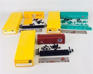 Accurail HO Model Train Cars #2010, #3226, & #3402