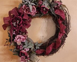 Maroon Wreath