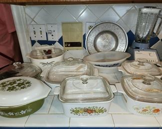 Pyrex Dishes