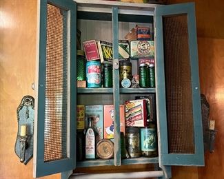 A large selection of antique ephemera and old grocery/pharmacy boxes