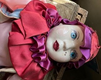 Vintage porcelain doll 