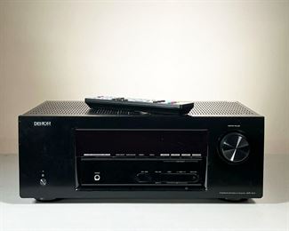 DENON AV RECEIVER & STEREO | Model No. AVR-1913 includes 5 HMDI inputs, surround sound & digital audio capability with a simplistic design. - l. 17 x w. 11.25 x h. 6.5 in
