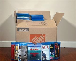 LARGE LOT OF BLU-RAY | Includes various box sets, movies, documentaries, and TV shows on Blu Ray