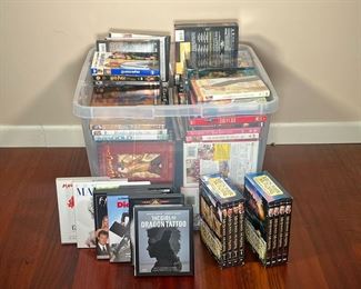 LARGE LOT OF DVDS | Large mixed lot of assorted DVDs. Includes: movies, full box set TV shows, and much more.