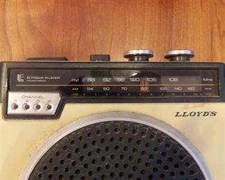 Lloyds 8 track player
