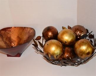 Two Decorative Table Bowls