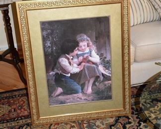 "A Special Moment" Print - Professionally Framed and Matted - 28 x 34"