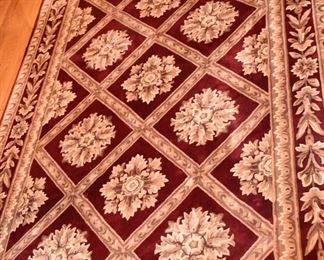 Chinese Hand Tufted Rug - 5.3 x 8'