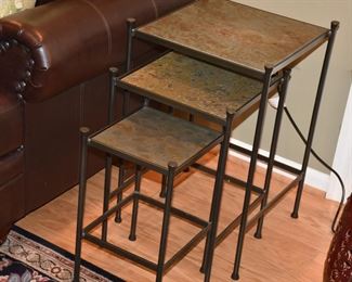 Nesting Tables (3) Small: 12x11x20', Med: 15x14x24" and Largest: 18x17x27"