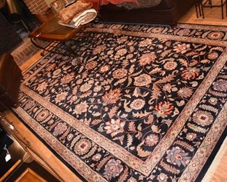 Karastan Wool Area Rug 7.10 x 11.1 - PALAZZO Verona Black