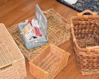 Sewing Basket and More Baskets